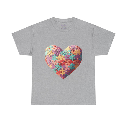 Puzzle Heart Tee