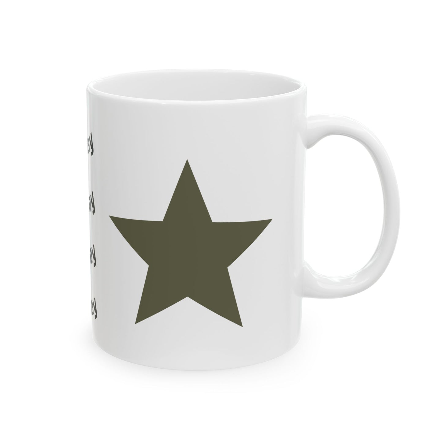 Trying Anyway Ceramic Mug