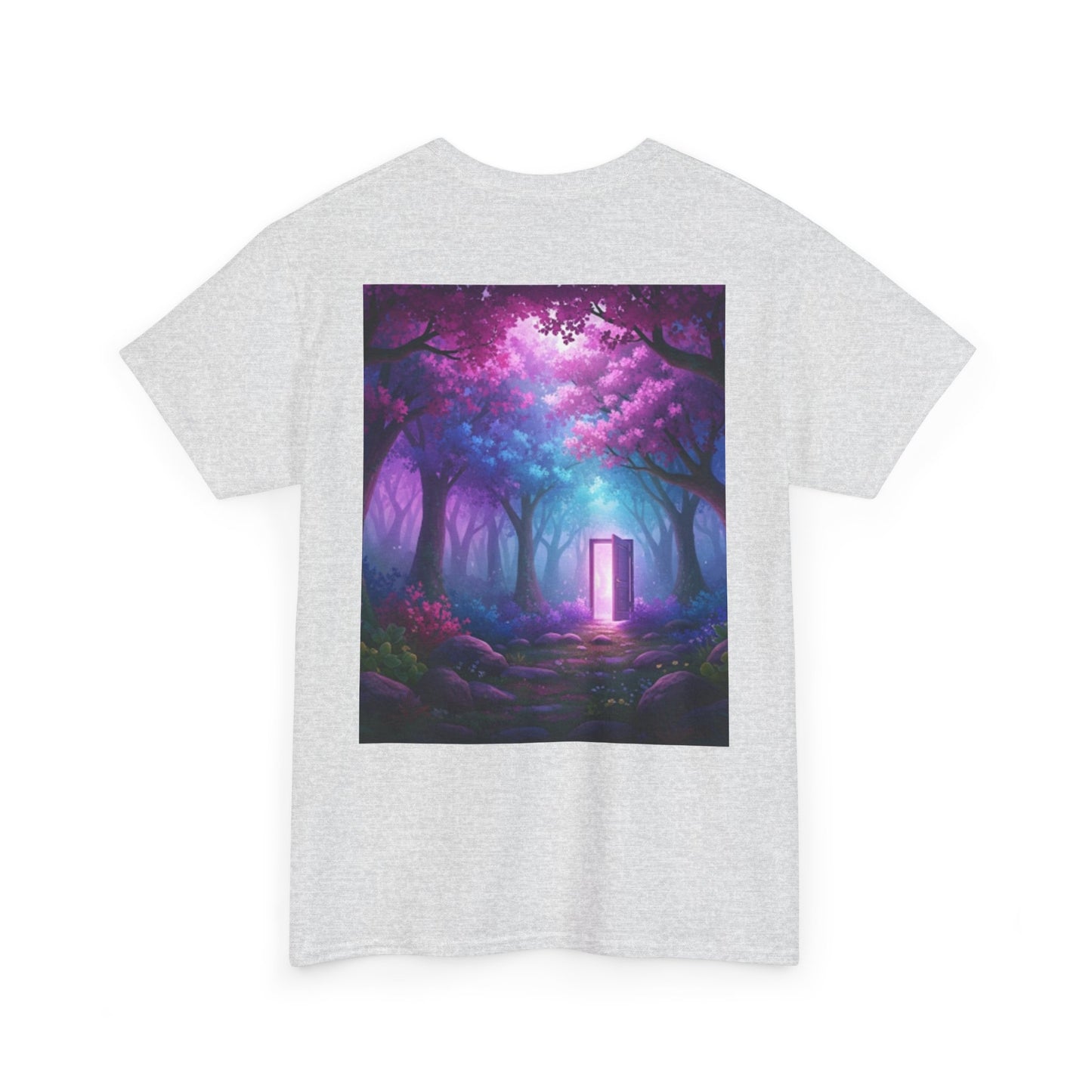 Whimsical Adventure Tee, Lost on Purpose Shirt, Nature Lover's Cotton T-Shirt, Gift for Dreamers, Magical Forest Graphic Tee