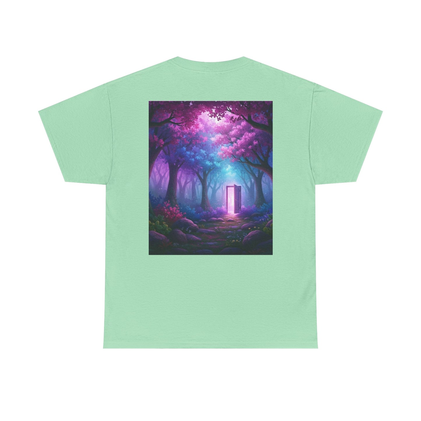 Whimsical Adventure Tee, Lost on Purpose Shirt, Nature Lover's Cotton T-Shirt, Gift for Dreamers, Magical Forest Graphic Tee