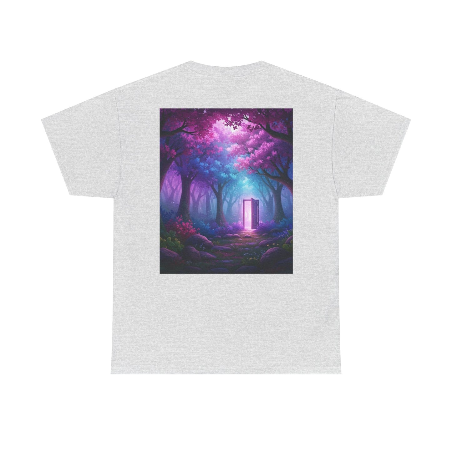 Whimsical Adventure Tee, Lost on Purpose Shirt, Nature Lover's Cotton T-Shirt, Gift for Dreamers, Magical Forest Graphic Tee
