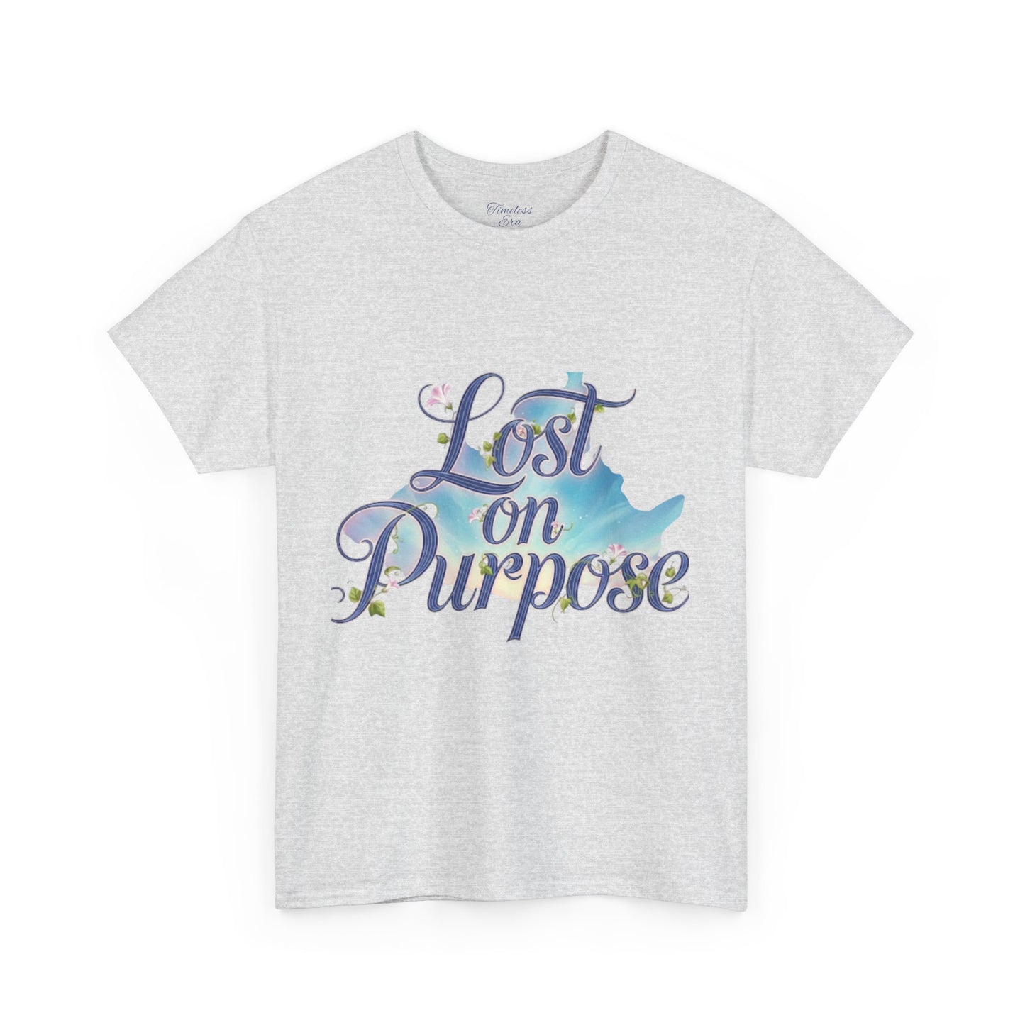 Whimsical Adventure Tee, Lost on Purpose Shirt, Nature Lover's Cotton T-Shirt, Gift for Dreamers, Magical Forest Graphic Tee