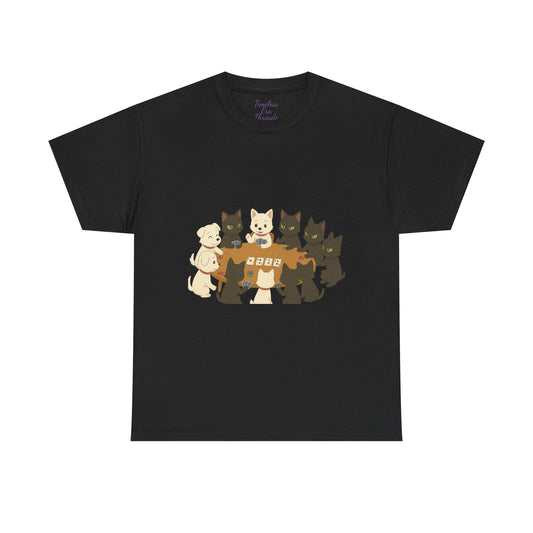 Dealing with the Dogs and Cats Tee Shirt