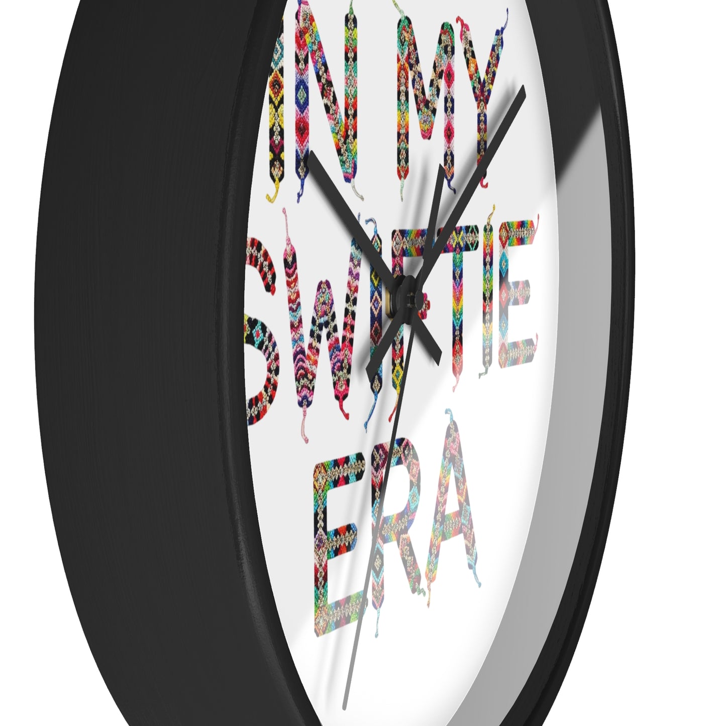 Colorful "In My Sweet Era" Wall Clock