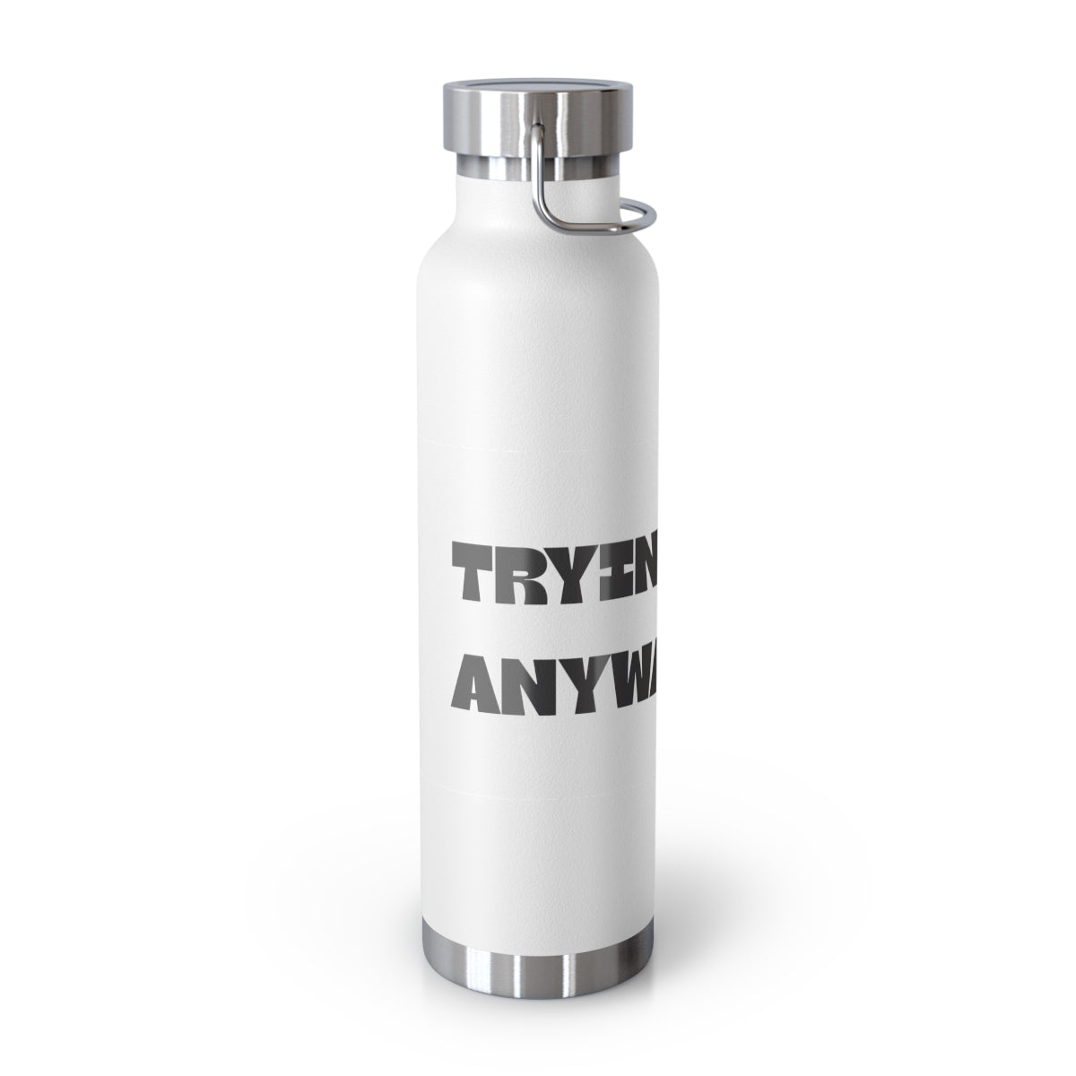 Motivational Insulated Water Bottle, 22oz