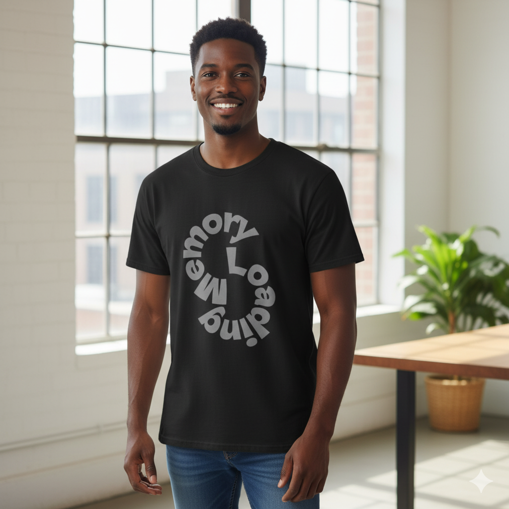 Memory Loading Unisex Heavy Cotton Tee