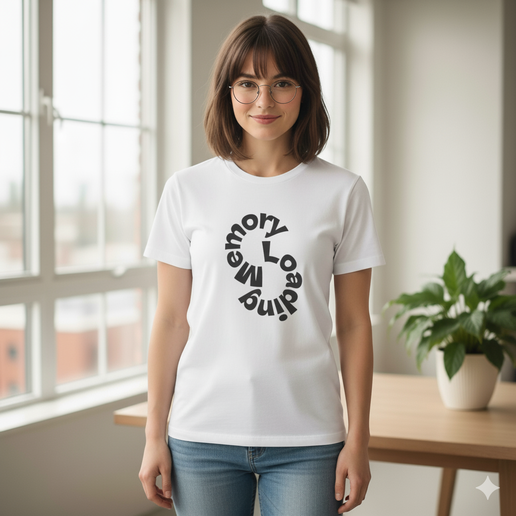 Memory Loading Unisex Heavy Cotton Tee