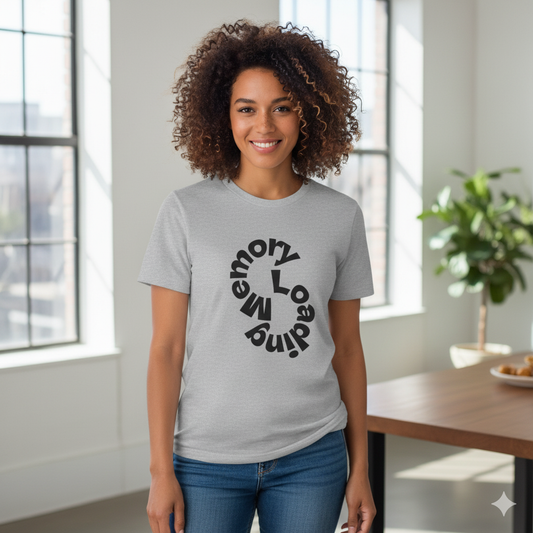 Memory Loading Unisex Heavy Cotton Tee