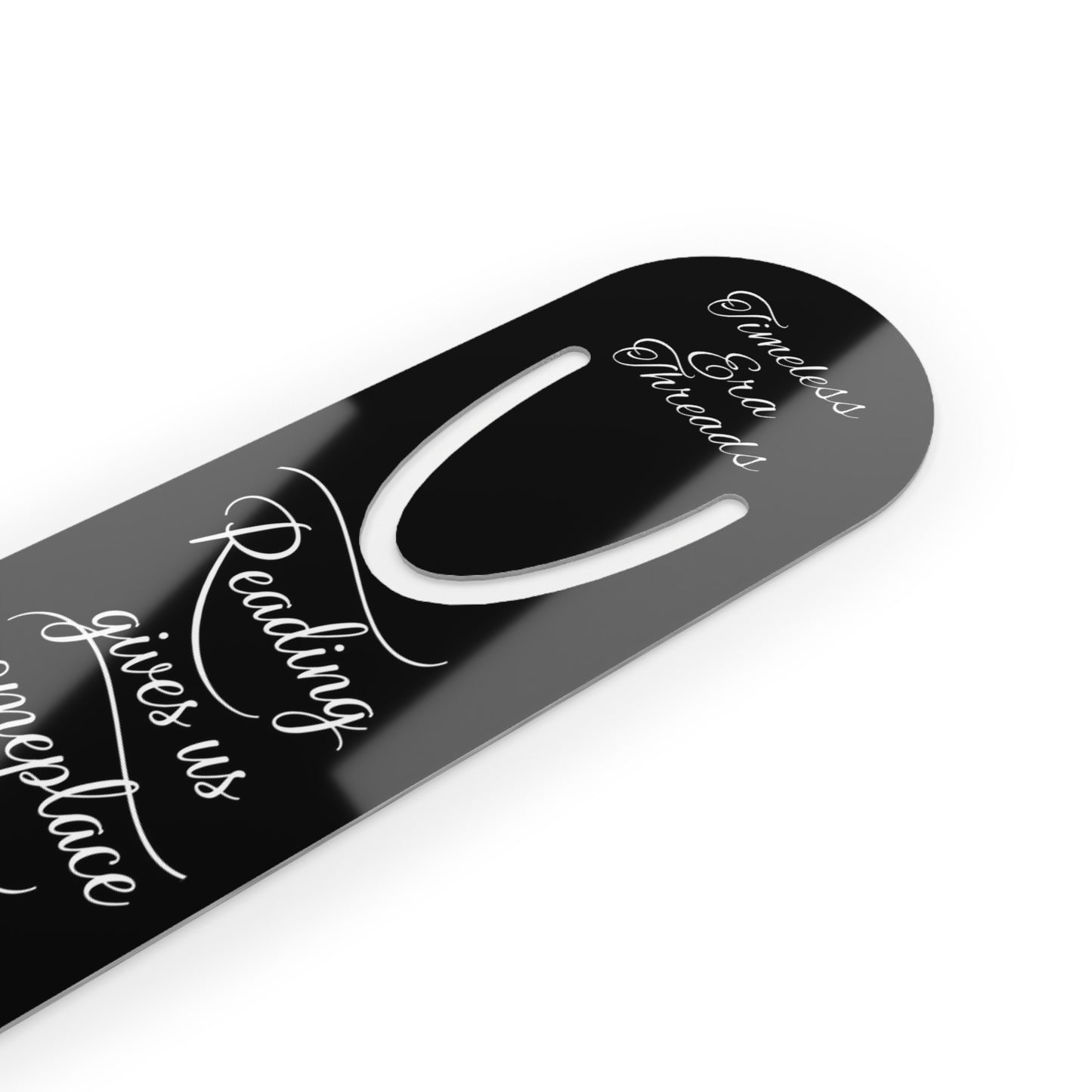 Elegant Metal Bookmark - Inspirational Reading Gift, Literary Accessory, Book Lover Keepsake, Motivational Quote Bookmark