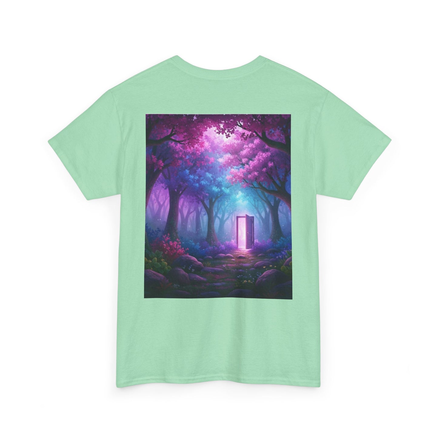 Whimsical Adventure Tee, Lost on Purpose Shirt, Nature Lover's Cotton T-Shirt, Gift for Dreamers, Magical Forest Graphic Tee